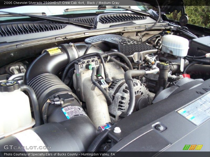 Black / Medium Gray 2006 Chevrolet Silverado 2500HD LT Crew Cab 4x4