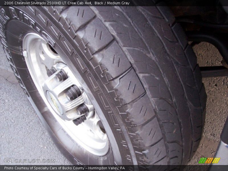 Black / Medium Gray 2006 Chevrolet Silverado 2500HD LT Crew Cab 4x4