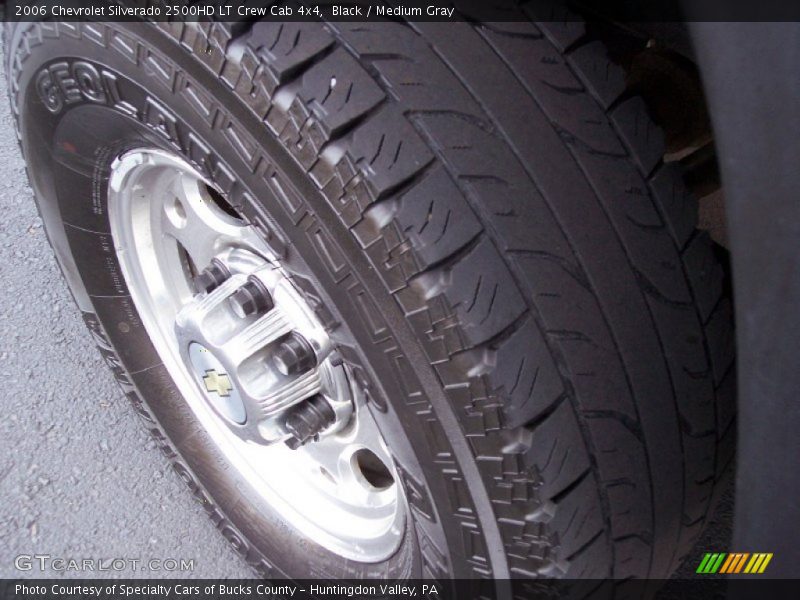 Black / Medium Gray 2006 Chevrolet Silverado 2500HD LT Crew Cab 4x4