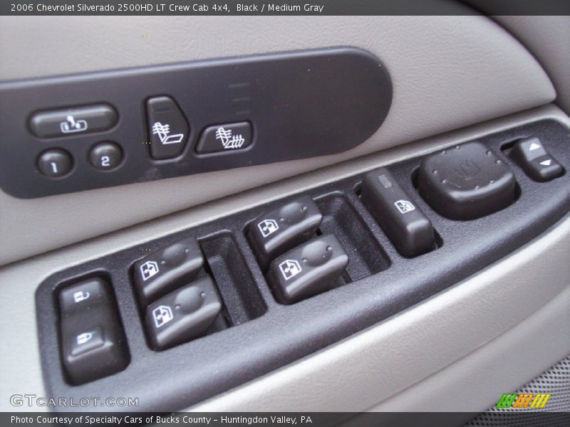 Black / Medium Gray 2006 Chevrolet Silverado 2500HD LT Crew Cab 4x4