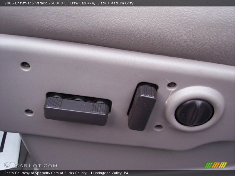 Black / Medium Gray 2006 Chevrolet Silverado 2500HD LT Crew Cab 4x4