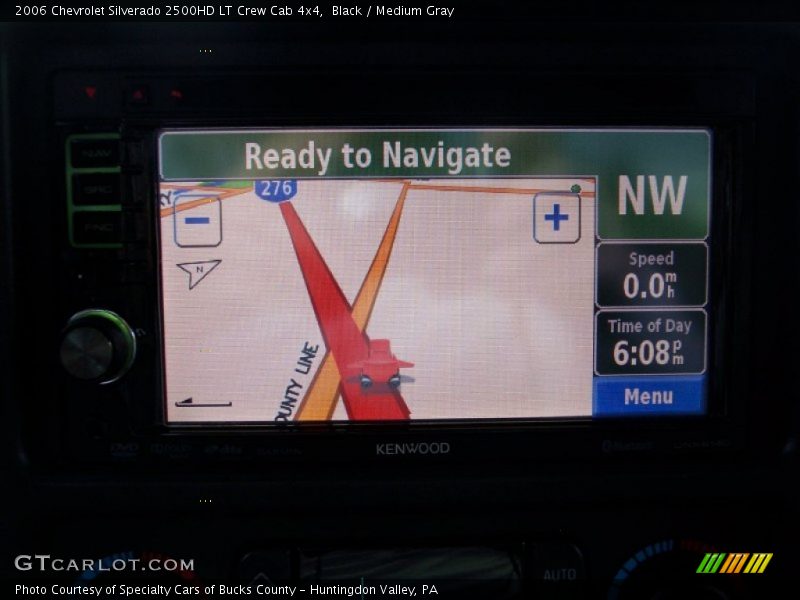 Black / Medium Gray 2006 Chevrolet Silverado 2500HD LT Crew Cab 4x4