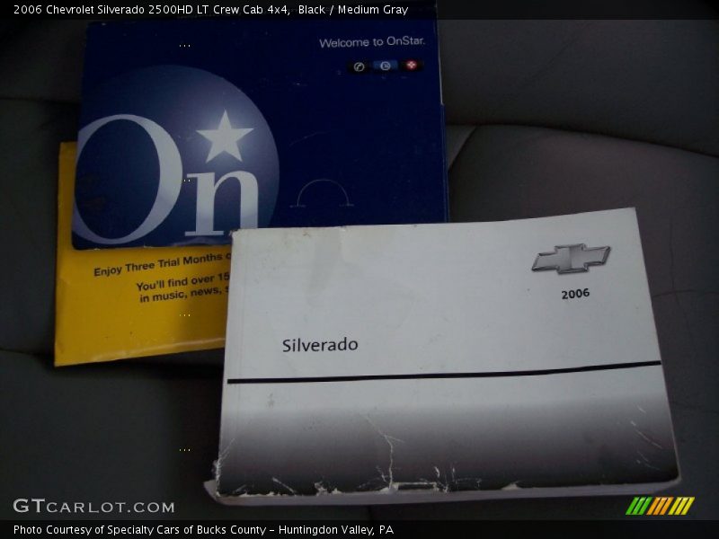 Black / Medium Gray 2006 Chevrolet Silverado 2500HD LT Crew Cab 4x4