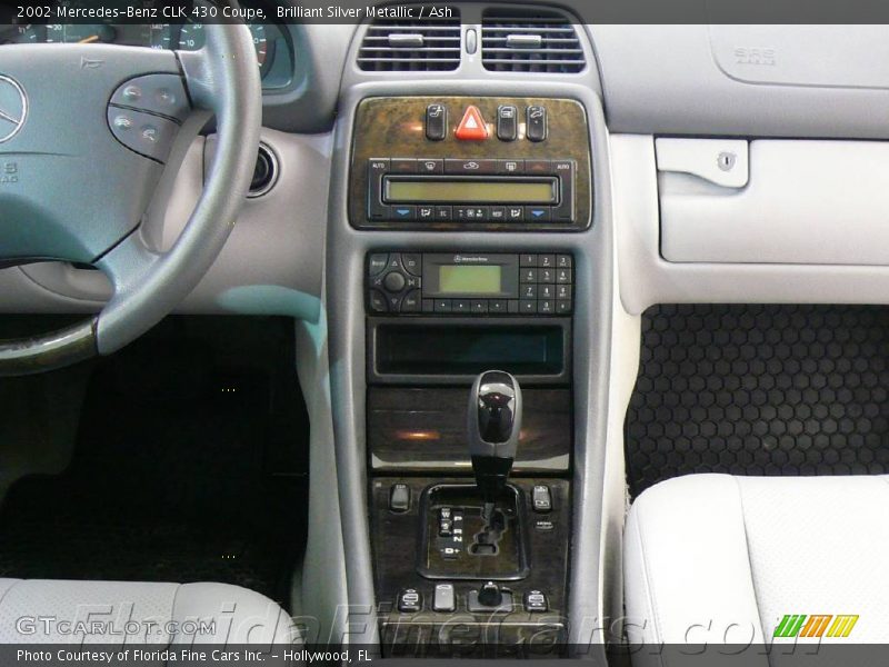 Brilliant Silver Metallic / Ash 2002 Mercedes-Benz CLK 430 Coupe