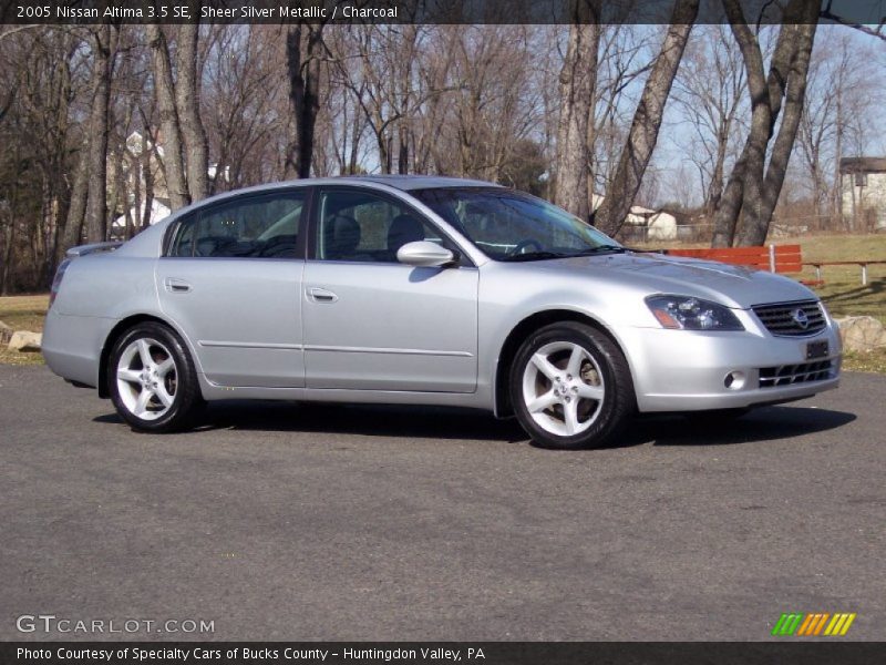 Sheer Silver Metallic / Charcoal 2005 Nissan Altima 3.5 SE