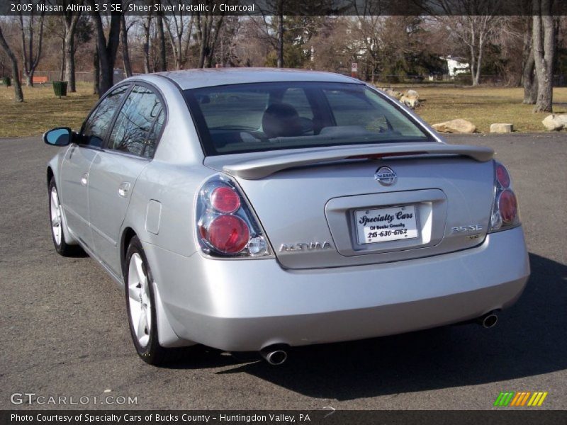 Sheer Silver Metallic / Charcoal 2005 Nissan Altima 3.5 SE