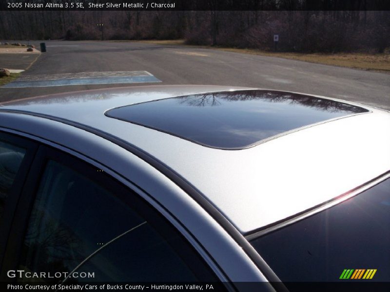 Sheer Silver Metallic / Charcoal 2005 Nissan Altima 3.5 SE
