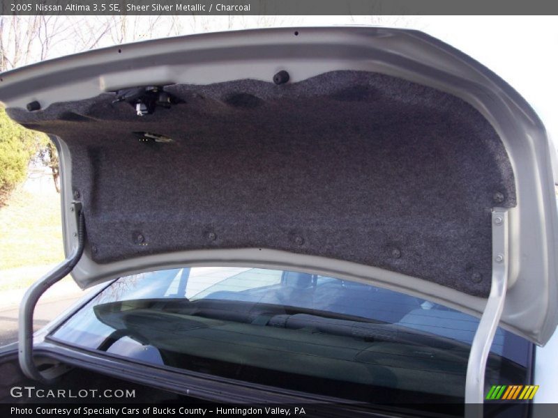 Sheer Silver Metallic / Charcoal 2005 Nissan Altima 3.5 SE