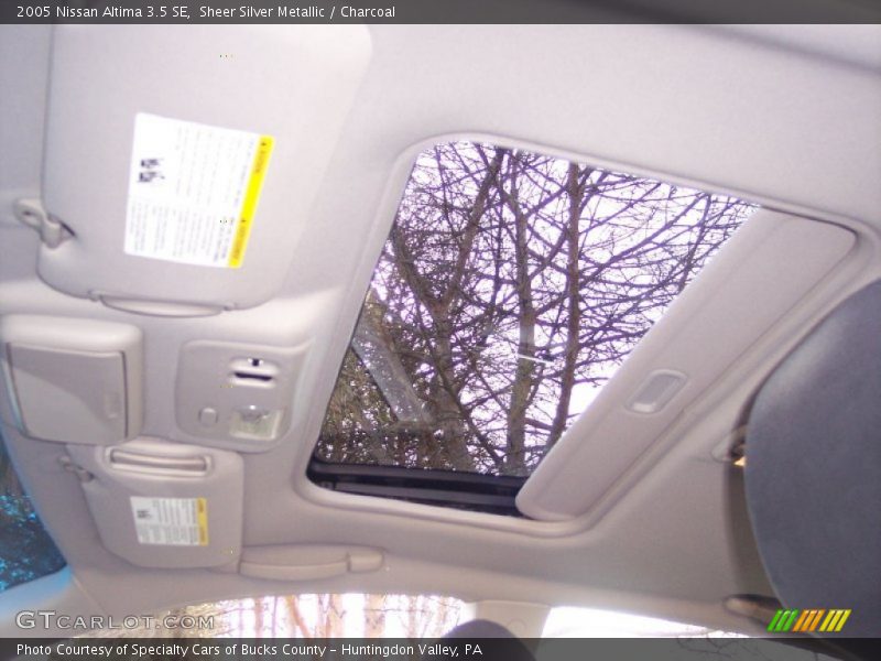 Sheer Silver Metallic / Charcoal 2005 Nissan Altima 3.5 SE