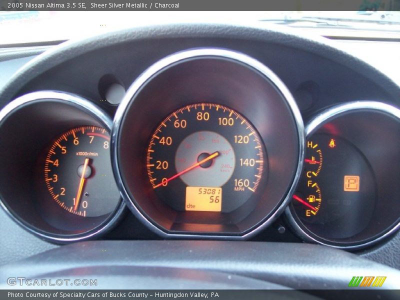  2005 Altima 3.5 SE 3.5 SE Gauges