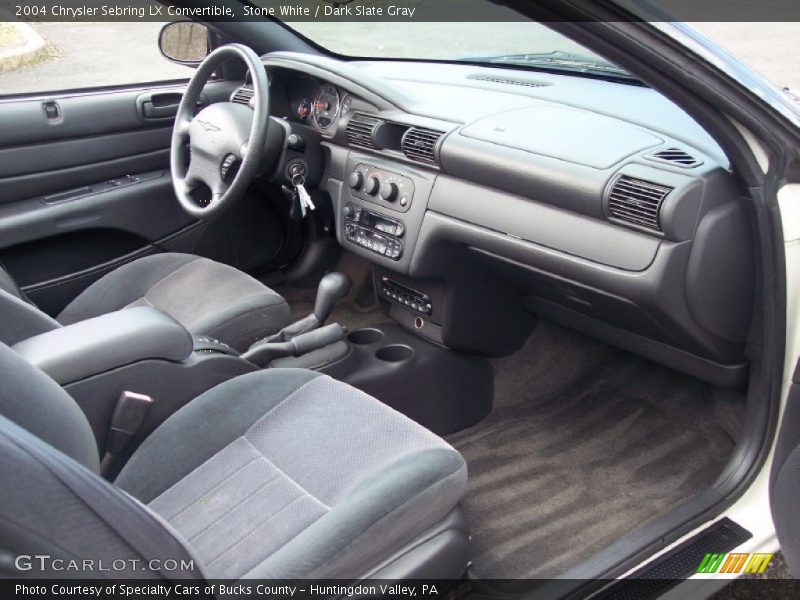 Dashboard of 2004 Sebring LX Convertible