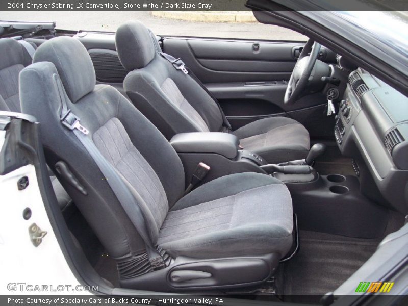  2004 Sebring LX Convertible Dark Slate Gray Interior