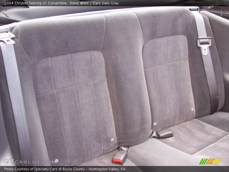 Stone White / Dark Slate Gray 2004 Chrysler Sebring LX Convertible
