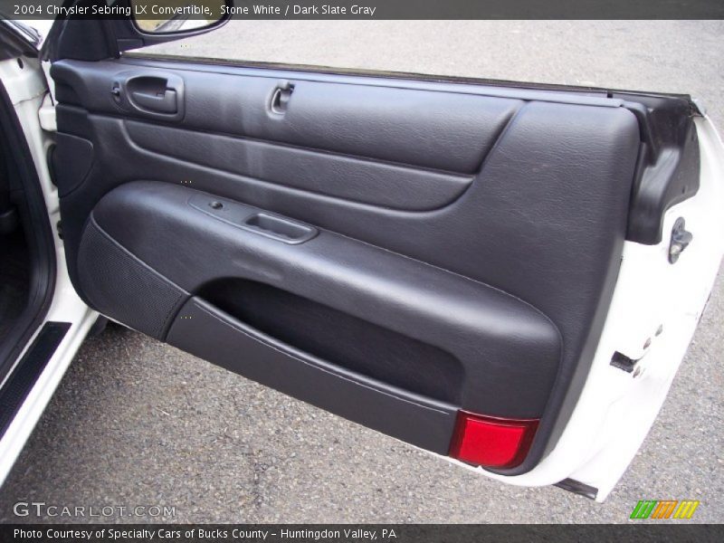 Door Panel of 2004 Sebring LX Convertible