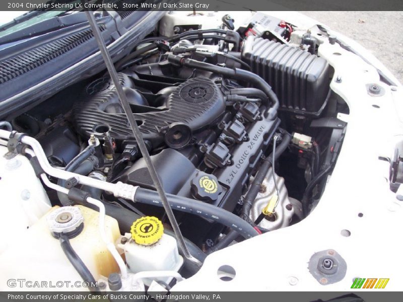  2004 Sebring LX Convertible Engine - 2.7 Liter DOHC 24-Valve V6