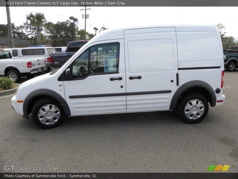  2010 Transit Connect XLT Cargo Van Frozen White