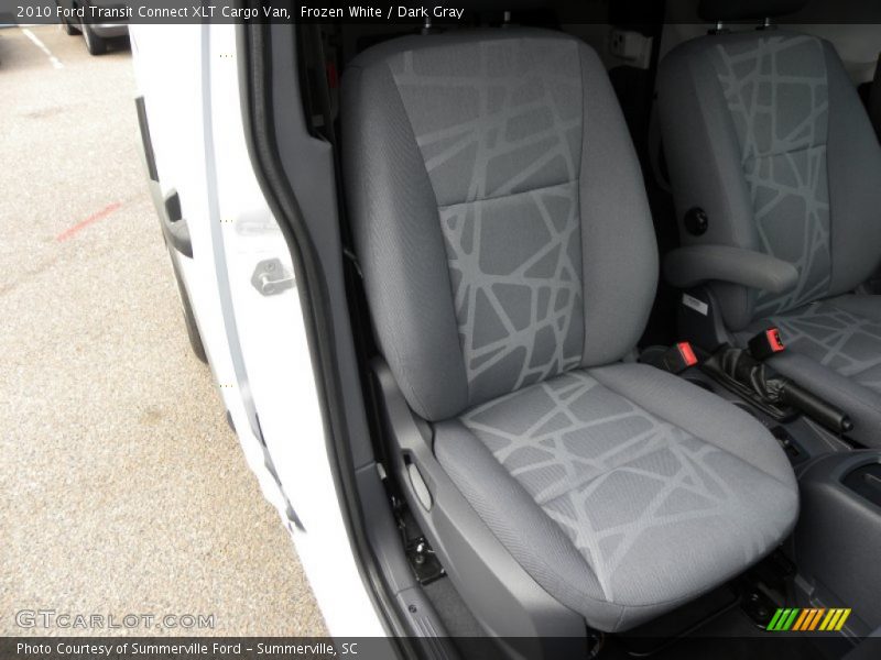 Front Seat of 2010 Transit Connect XLT Cargo Van