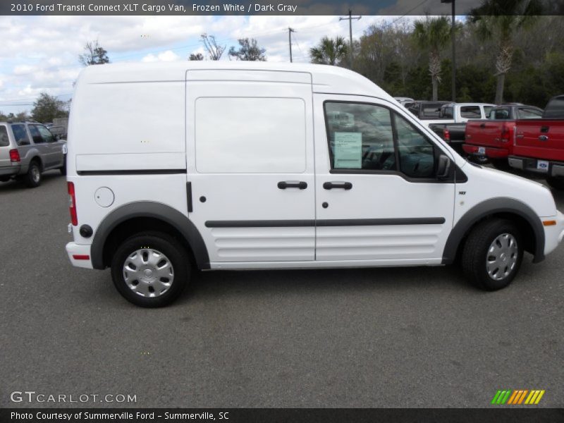 Frozen White / Dark Gray 2010 Ford Transit Connect XLT Cargo Van