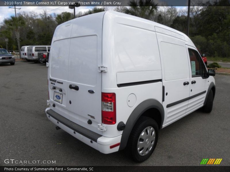 Frozen White / Dark Gray 2010 Ford Transit Connect XLT Cargo Van