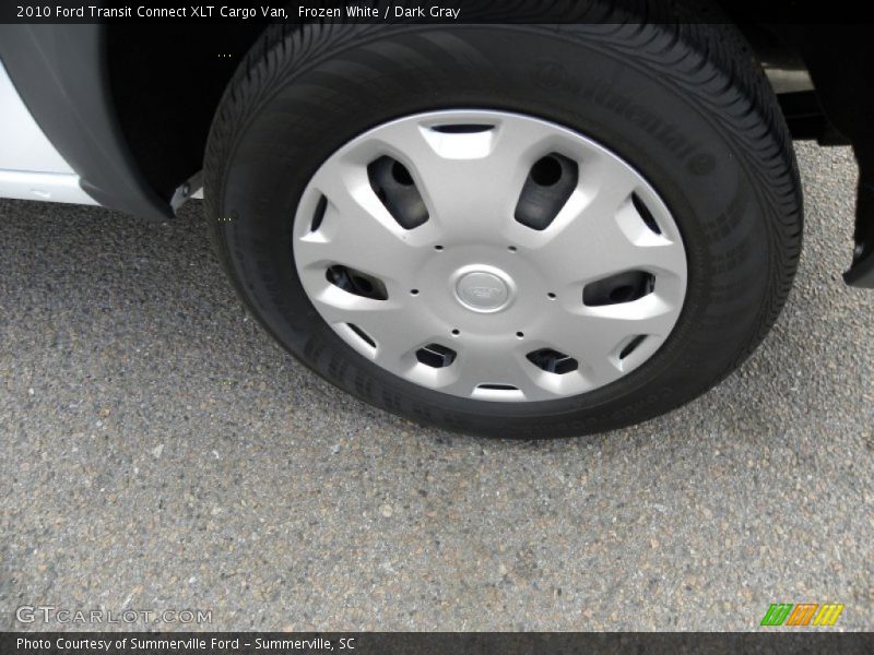 Frozen White / Dark Gray 2010 Ford Transit Connect XLT Cargo Van