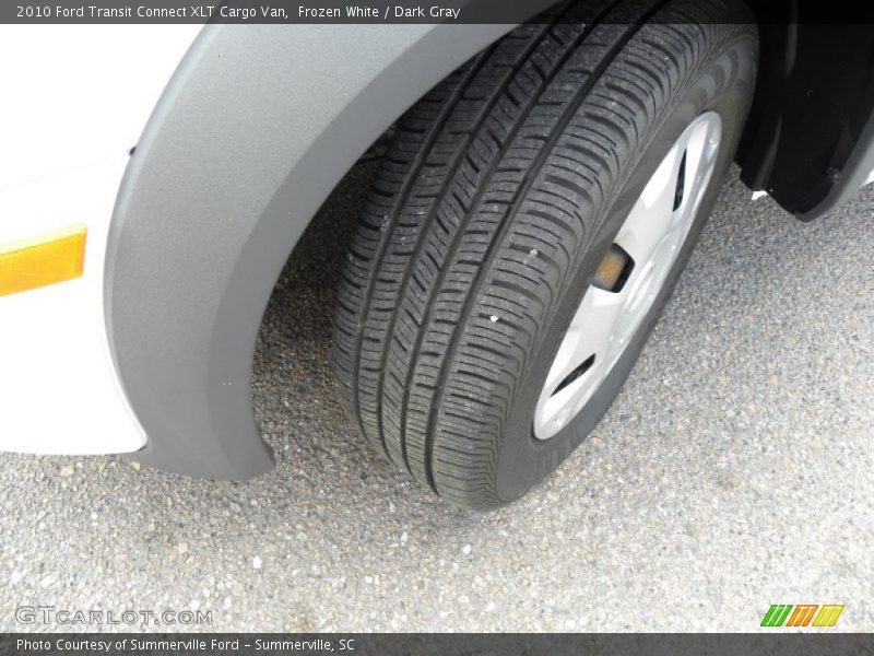 Frozen White / Dark Gray 2010 Ford Transit Connect XLT Cargo Van