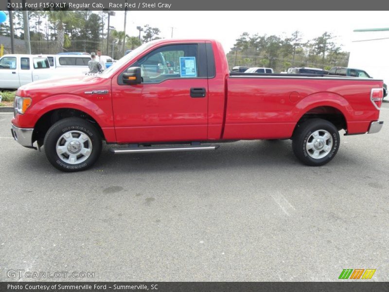  2011 F150 XLT Regular Cab Race Red