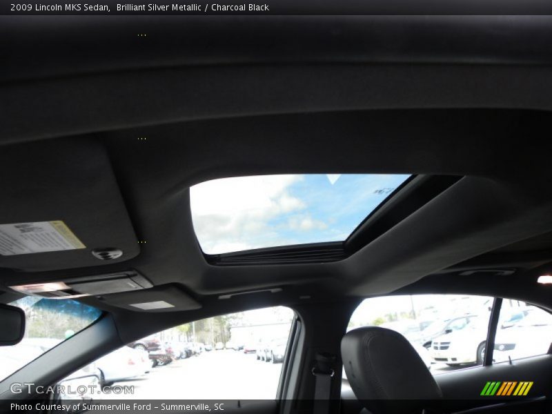 Brilliant Silver Metallic / Charcoal Black 2009 Lincoln MKS Sedan
