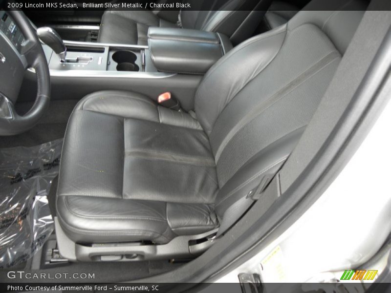 Brilliant Silver Metallic / Charcoal Black 2009 Lincoln MKS Sedan
