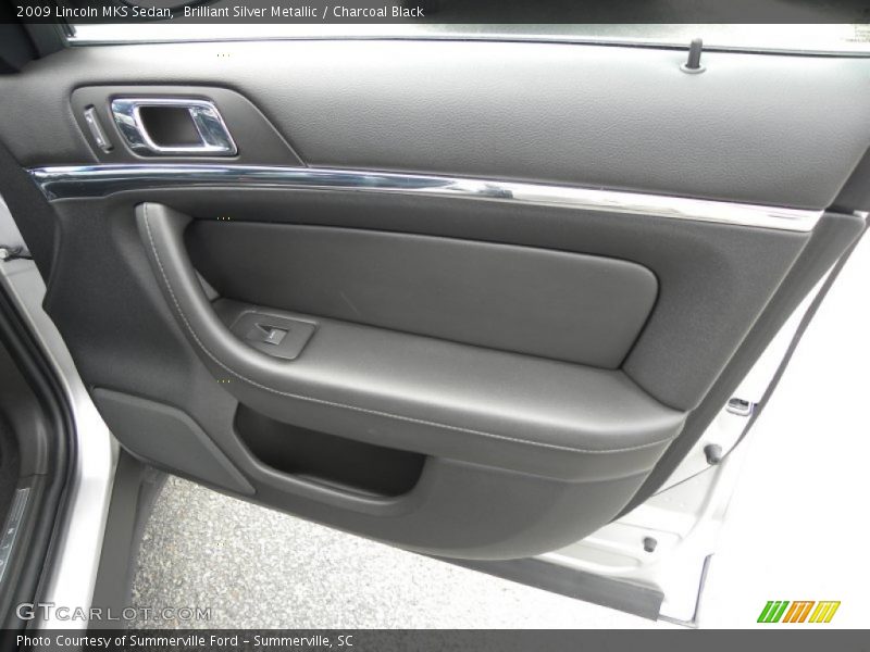 Brilliant Silver Metallic / Charcoal Black 2009 Lincoln MKS Sedan