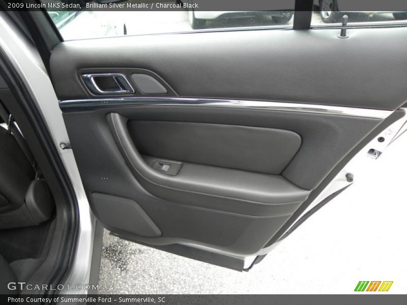 Brilliant Silver Metallic / Charcoal Black 2009 Lincoln MKS Sedan