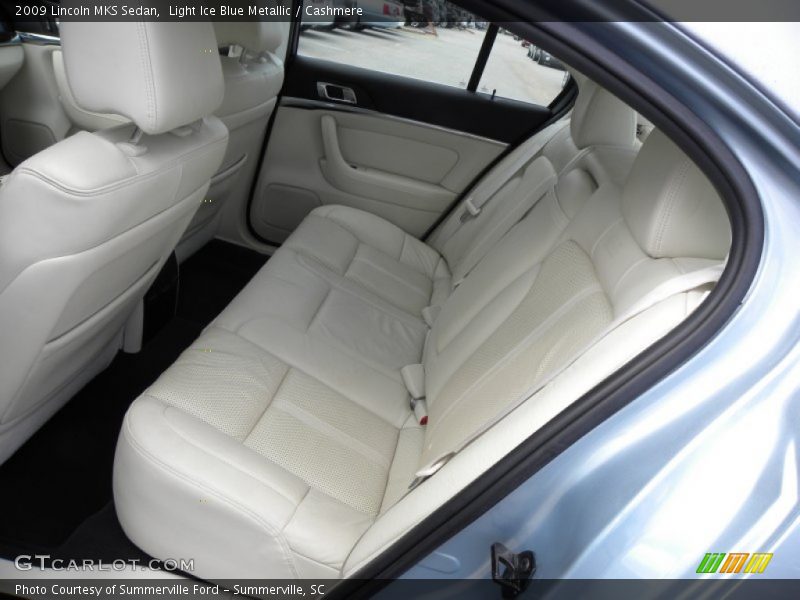 Rear Seat of 2009 MKS Sedan