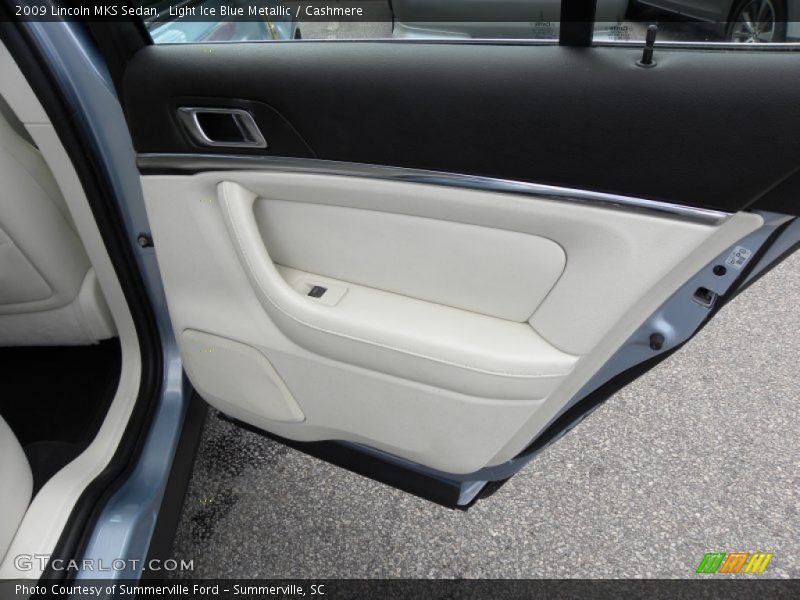 Light Ice Blue Metallic / Cashmere 2009 Lincoln MKS Sedan