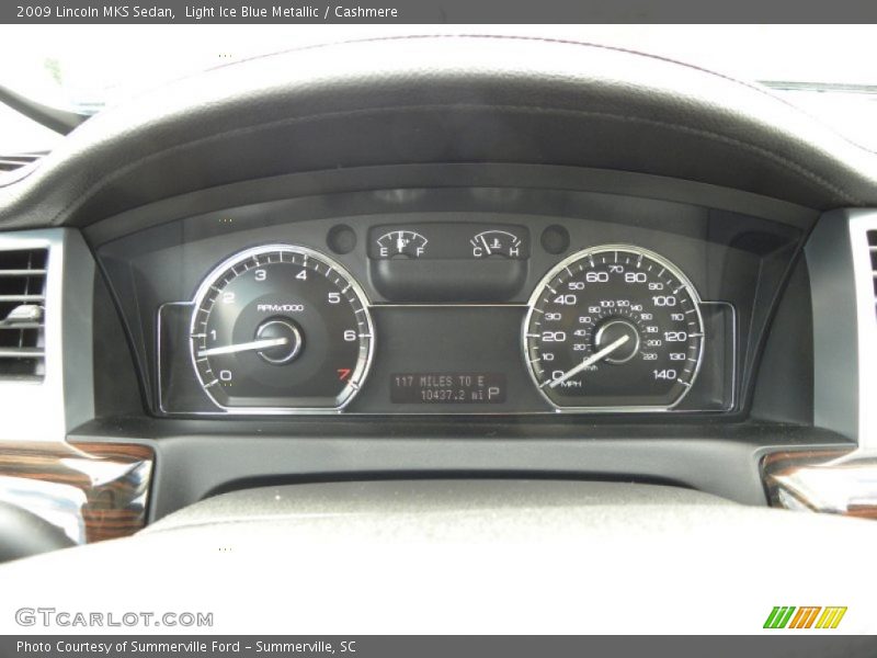  2009 MKS Sedan Sedan Gauges