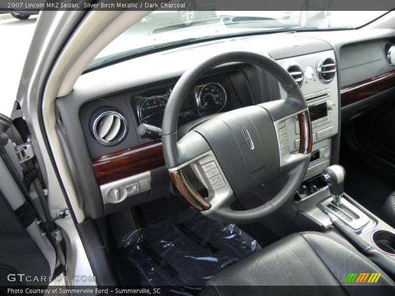 Silver Birch Metallic / Dark Charcoal 2007 Lincoln MKZ Sedan