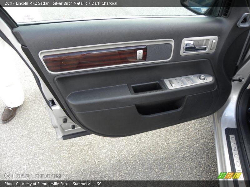Silver Birch Metallic / Dark Charcoal 2007 Lincoln MKZ Sedan