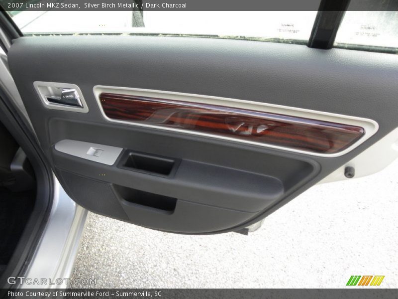 Silver Birch Metallic / Dark Charcoal 2007 Lincoln MKZ Sedan