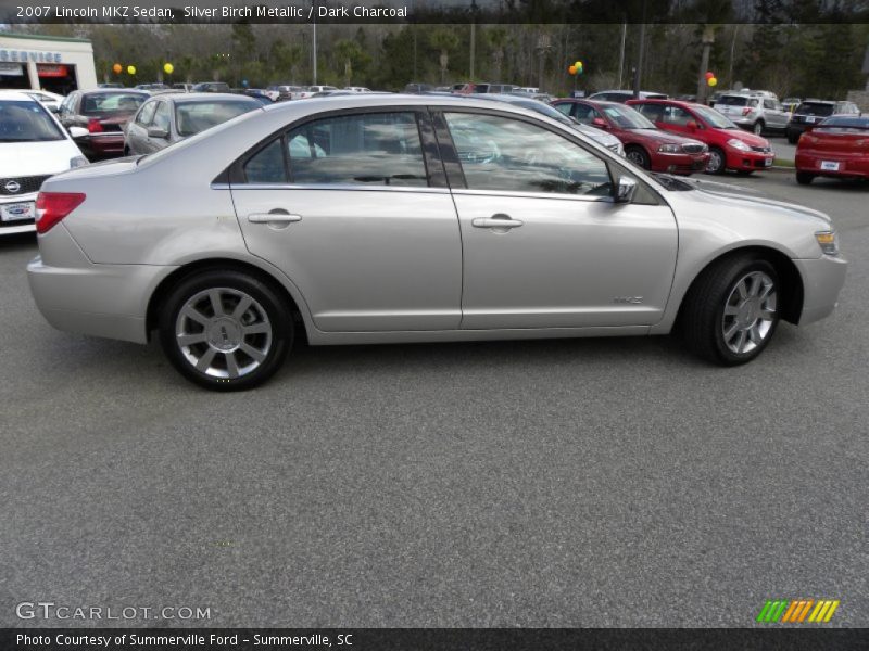 Silver Birch Metallic / Dark Charcoal 2007 Lincoln MKZ Sedan