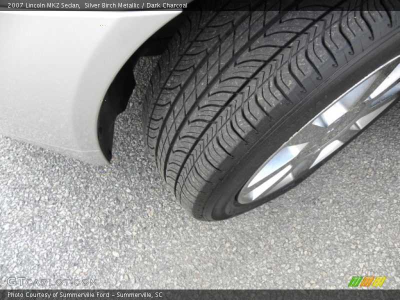 Silver Birch Metallic / Dark Charcoal 2007 Lincoln MKZ Sedan