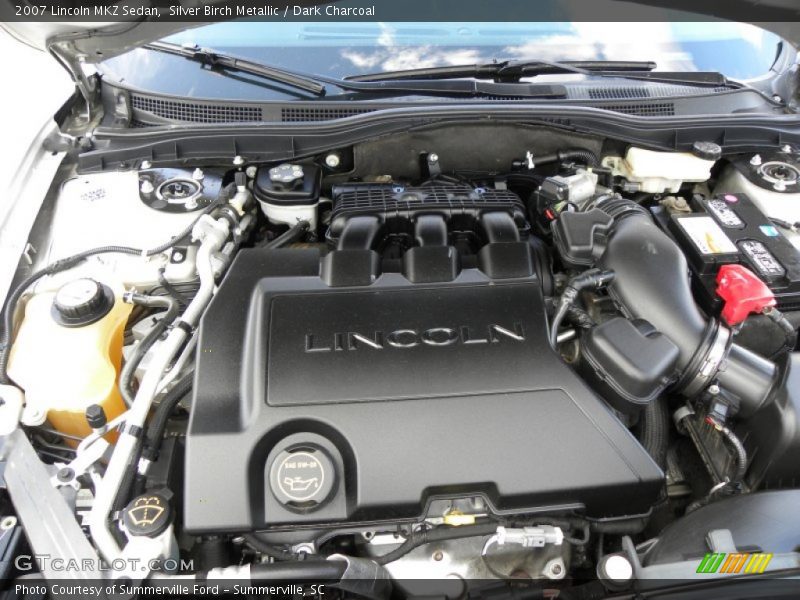 Silver Birch Metallic / Dark Charcoal 2007 Lincoln MKZ Sedan