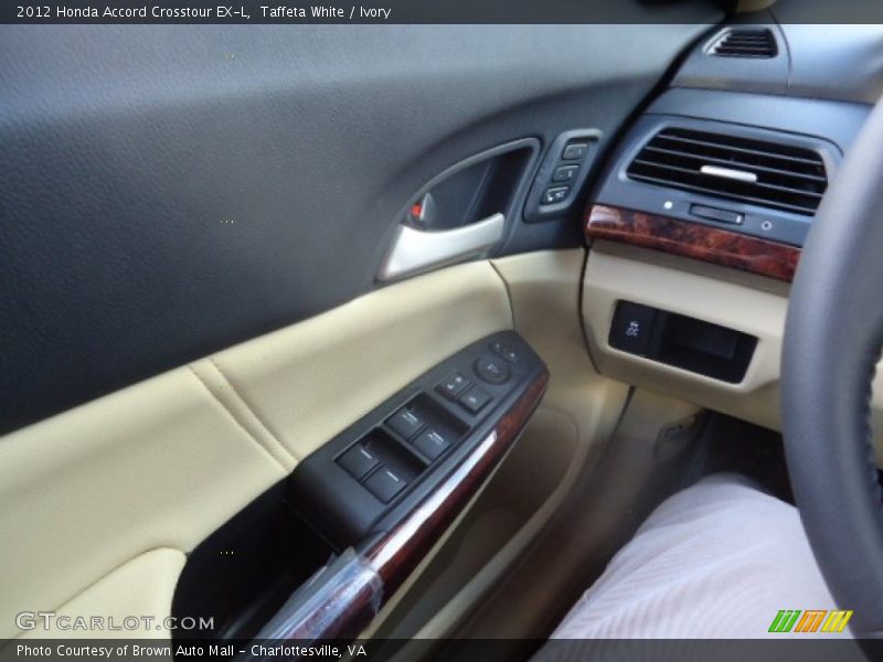 Taffeta White / Ivory 2012 Honda Accord Crosstour EX-L
