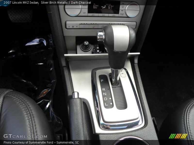 Silver Birch Metallic / Dark Charcoal 2007 Lincoln MKZ Sedan