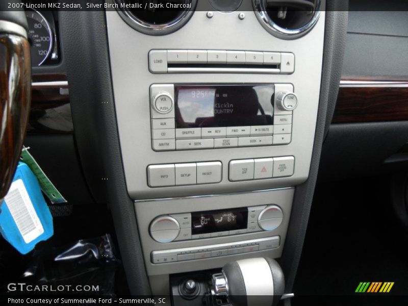 Silver Birch Metallic / Dark Charcoal 2007 Lincoln MKZ Sedan