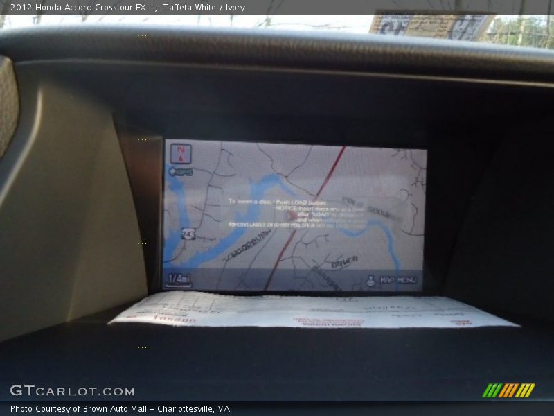Taffeta White / Ivory 2012 Honda Accord Crosstour EX-L