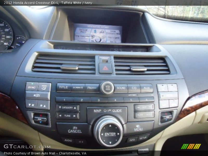 Taffeta White / Ivory 2012 Honda Accord Crosstour EX-L
