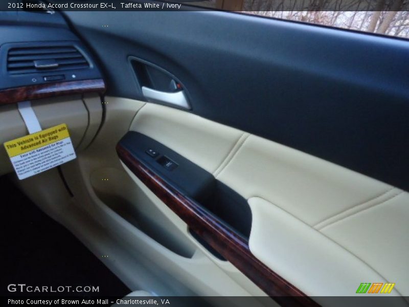 Taffeta White / Ivory 2012 Honda Accord Crosstour EX-L