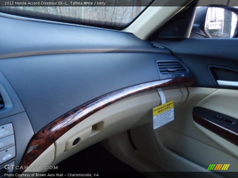 Taffeta White / Ivory 2012 Honda Accord Crosstour EX-L