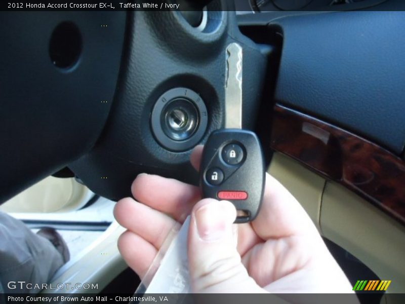 Taffeta White / Ivory 2012 Honda Accord Crosstour EX-L