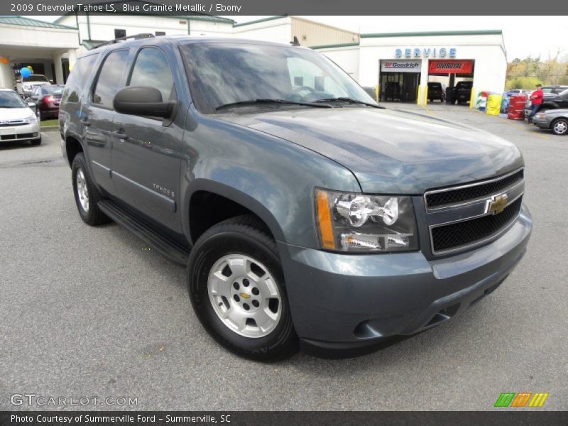 Blue Granite Metallic / Ebony 2009 Chevrolet Tahoe LS