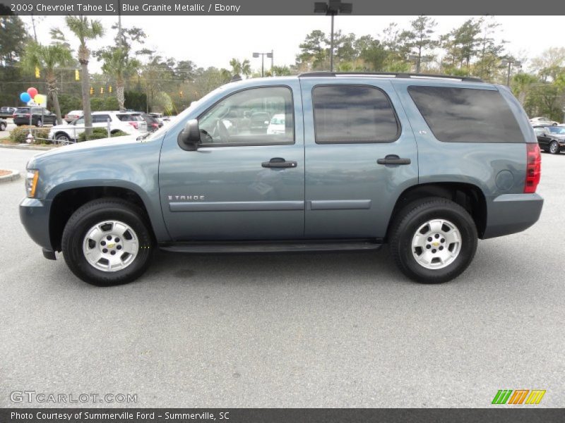 Blue Granite Metallic / Ebony 2009 Chevrolet Tahoe LS