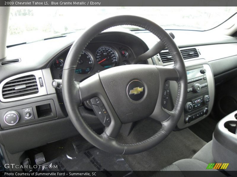 Blue Granite Metallic / Ebony 2009 Chevrolet Tahoe LS